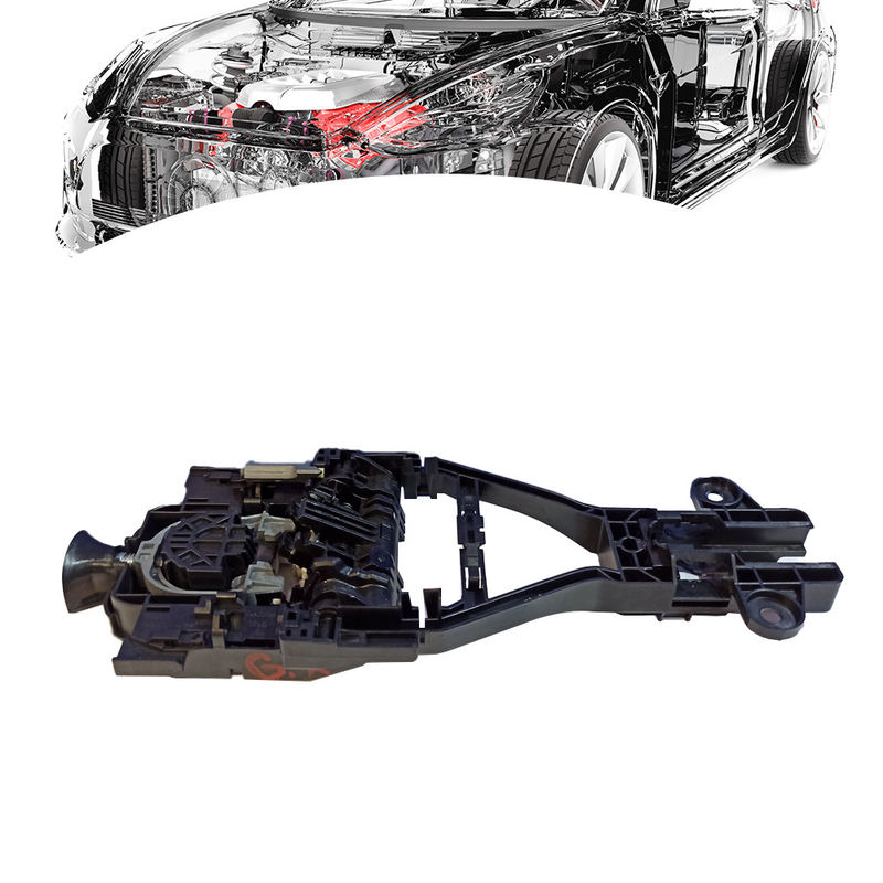 31440086 Serrure de porte et support de poignée de porte pour installation V60 sur piste