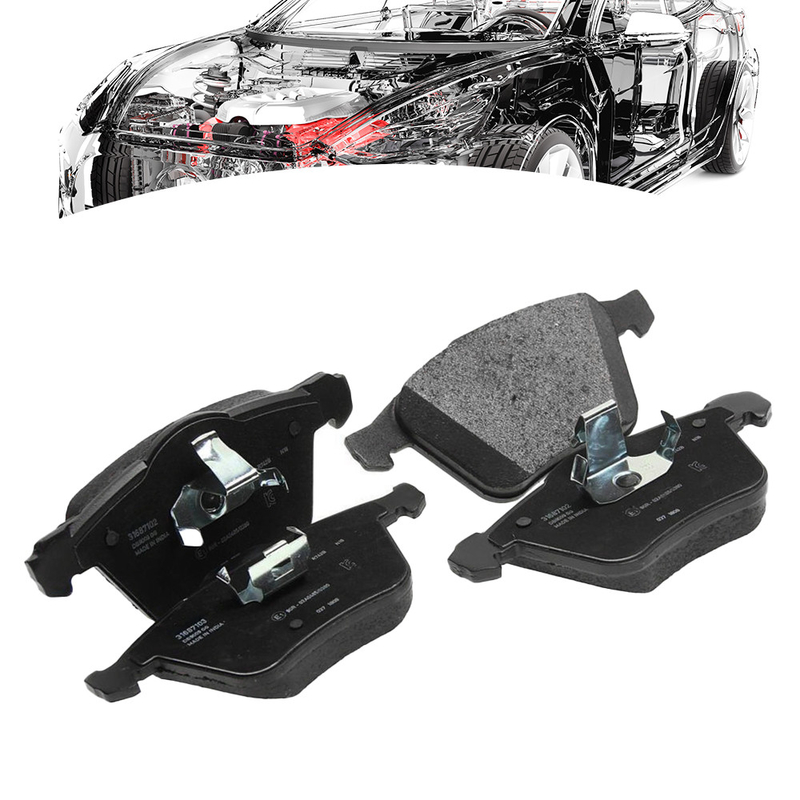 Ensemble de plaquettes de frein 31687101 Plaquettes de roue avant pour XC90 T6 V8 2003-2014