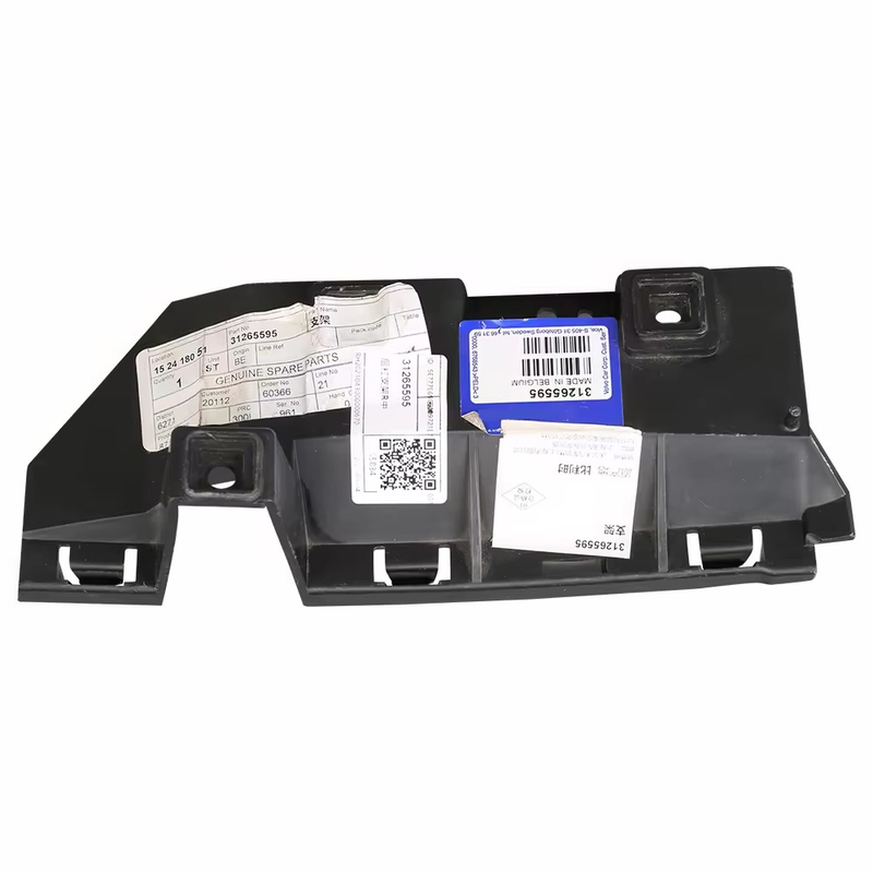 Womala High Quality Auto Parts OE 31265595 Support de couverture de pare-chocs en plastique (à droite, à l'arrière) pour la Volvo S40