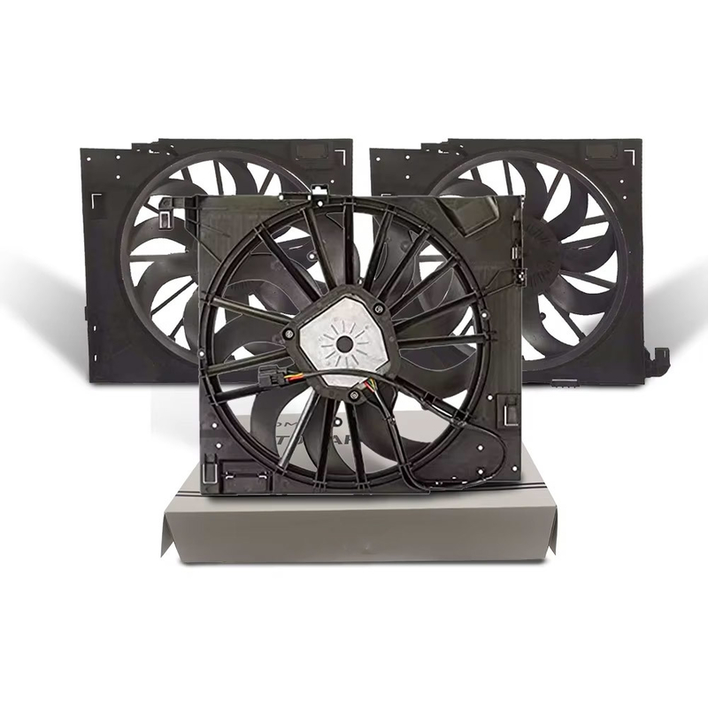 Ventilateurs de refroidissement du moteur C2D24144 C2D38737 C2P17120 Ventilateurs de radiateur pour Jaguar XF XJ