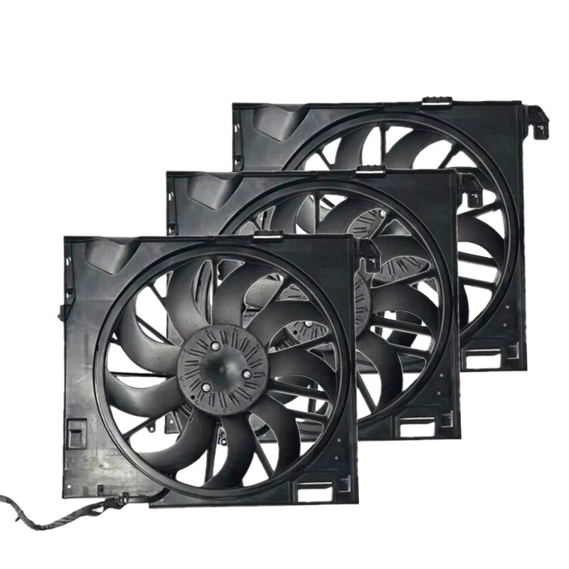 Ventilateurs de refroidissement du moteur C2D24144 C2D38737 C2P17120 Ventilateurs de radiateur pour Jaguar XF XJ