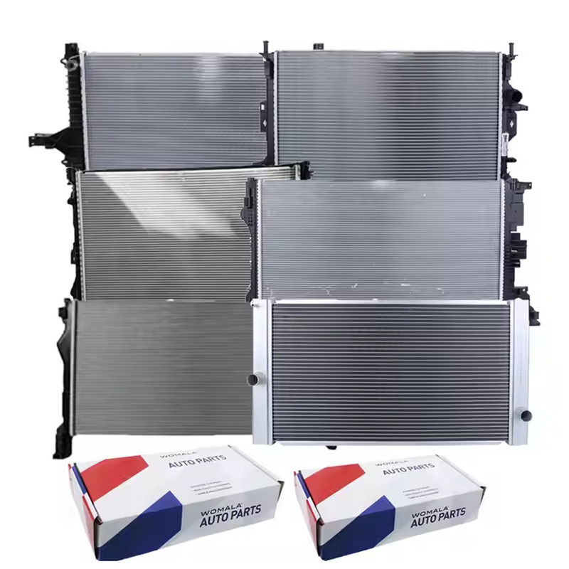 Womala Auto Parts 30665330 31332896 31694082 31694670 Système de refroidissement Rassemblement de condensateur de réfrigérateur en aluminium Pour les accessoires Auto Parts