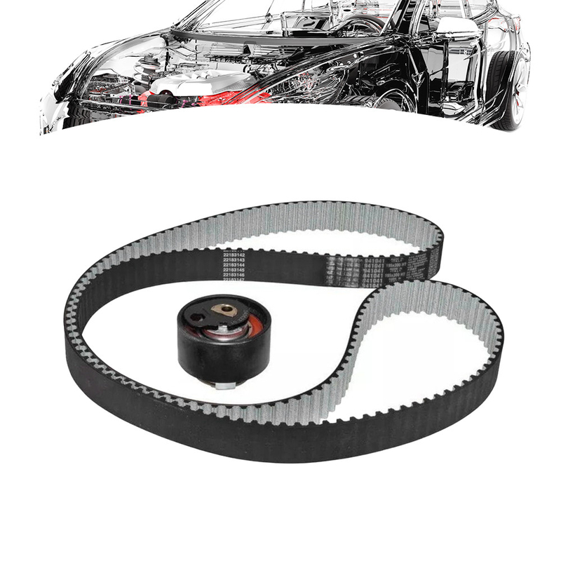 WOMALA Kit Ceinture de chronométrage avant et tensionneur LR016655 pour Land Rover Range Rover IV