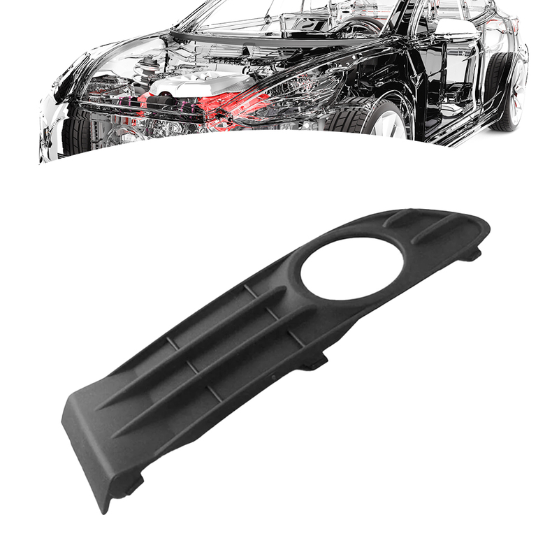 WOMALA 30744920 Couvercle de feu antibrouillard de pare-chocs avant Grille de feu antibrouillard Garniture de feu antibrouillard Pièces extérieures Couvercle de feu antibrouillard pour Volvo S40 2008 à 2012 30744919