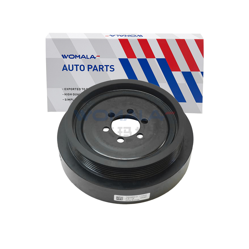 Pulle de chronométrage du vilebrequin de Womala OE 11237564969 Amortisseurs de vibrations de torsion pour pièces automobiles Bmw